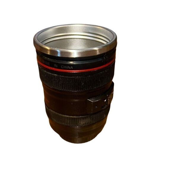 LenZcup Ultrasonic Camera Lens Thermos Mug Cup Photographer's Travel insulated - Picture 1 of 7